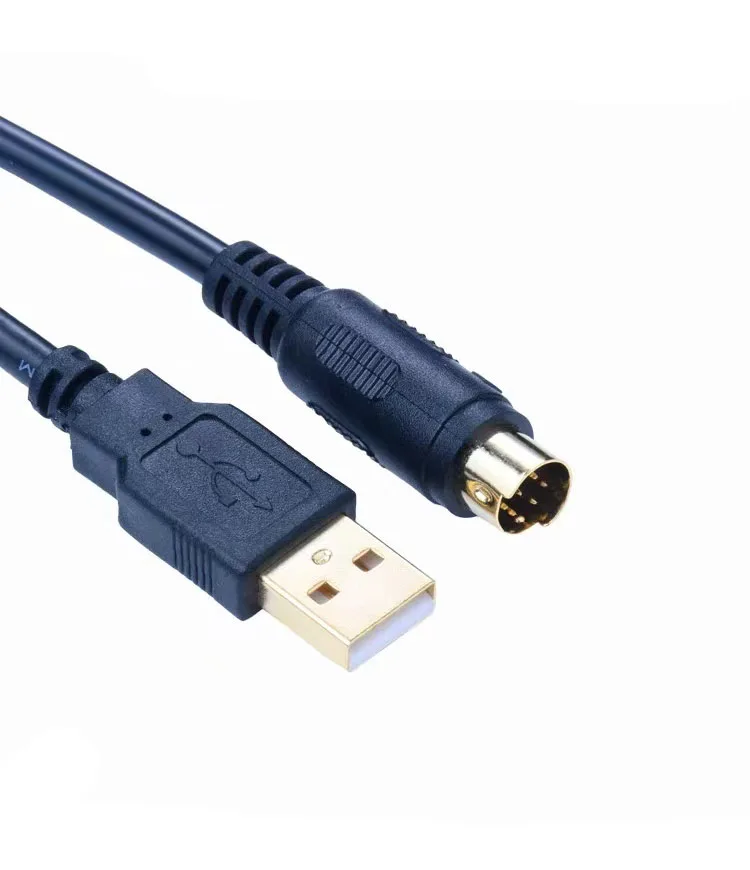 Cáp Lập Trình Mitsubishi PLC USB-SC09-FX USB To RS422 Adapter For