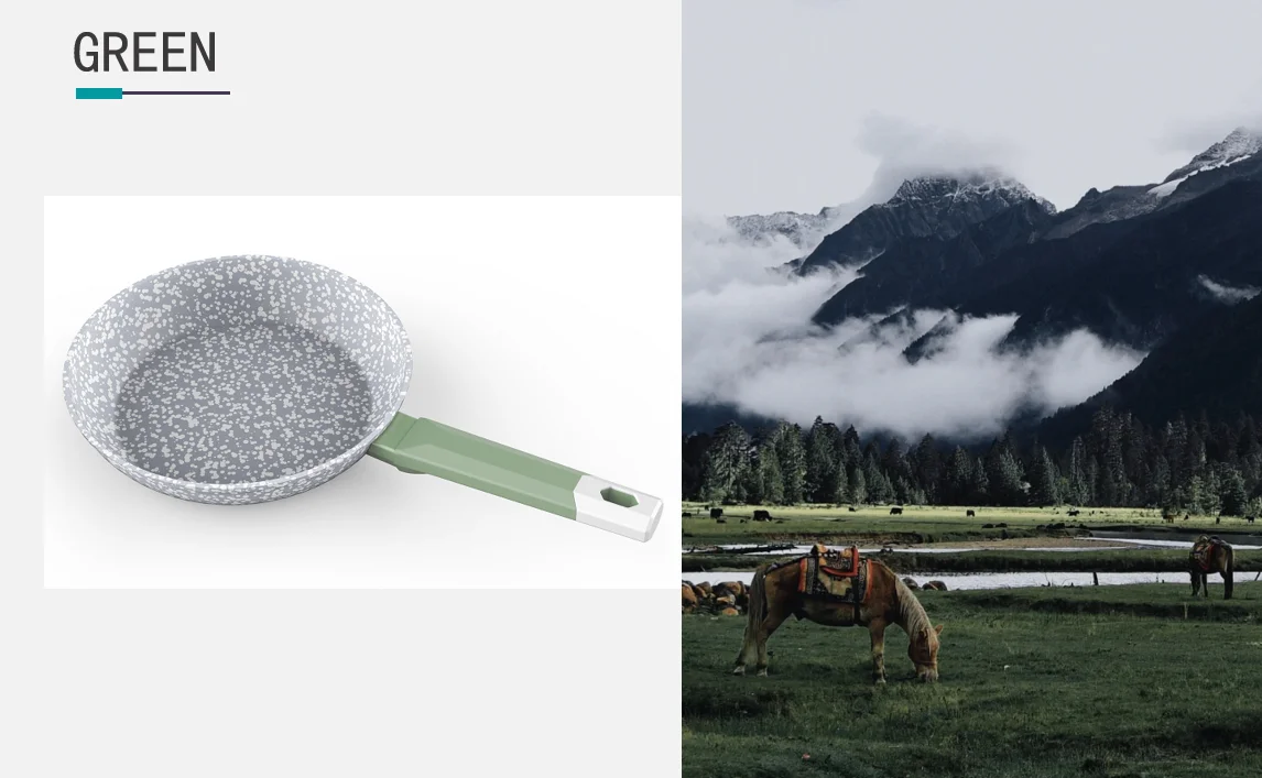 Snow Mountain Cookware Pots And Pans 2023 New Design Aluminum