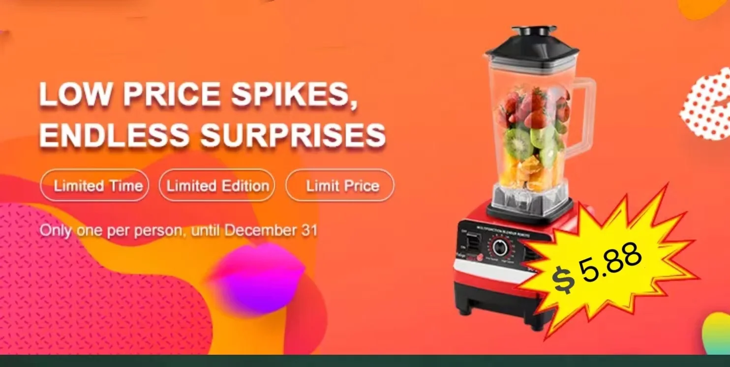 Big Powerful Smoothies Machine Commercial Mixer Blenders Heavy Duty