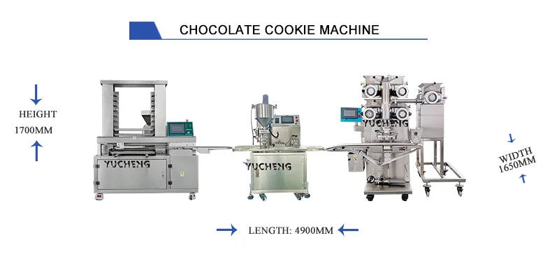 2024 New Style Multifunctional chocolate chip cookie making machine manufacture