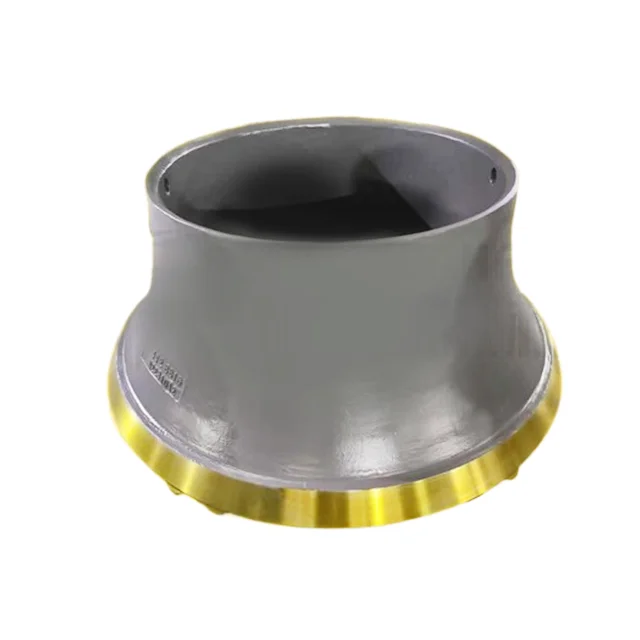 ZhiXin High-Performance Mn18Cr2 Crushing Bowl Liner Cone Crusher Wear Parts for Ch430 Cone Crusher Spare for Mining Machines