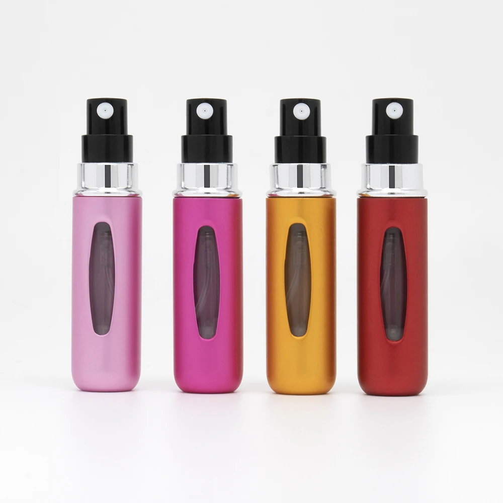 5ml 6ml 8ml 10ml Portable Mini Refillable Aluminum Empty Atomizer Spray Perfume Bottle