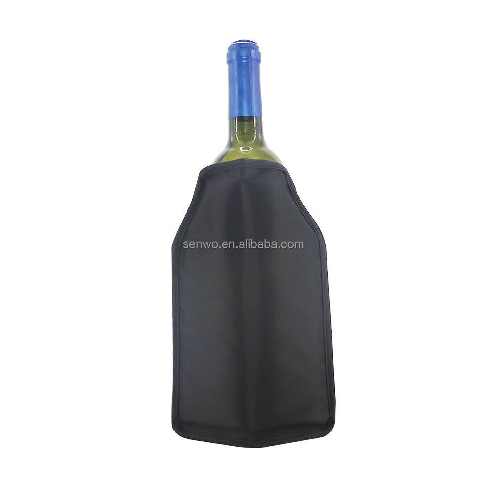 Factory Cooling Customized Printing Gel Bottle Cooler for Beerwine and Wine Bottle Cooler