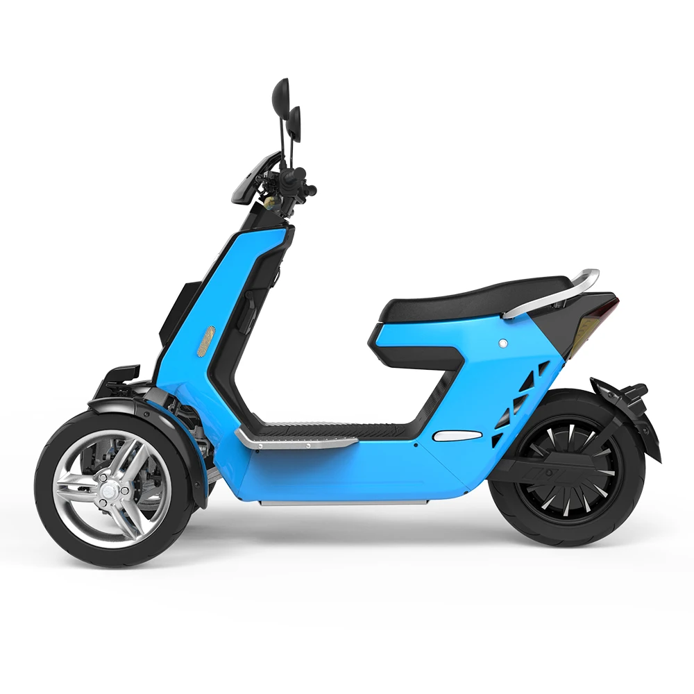 V28 Three Speed Electric Motorcycle Motorbike Scooter and Trike with 3 Wheel for Adult