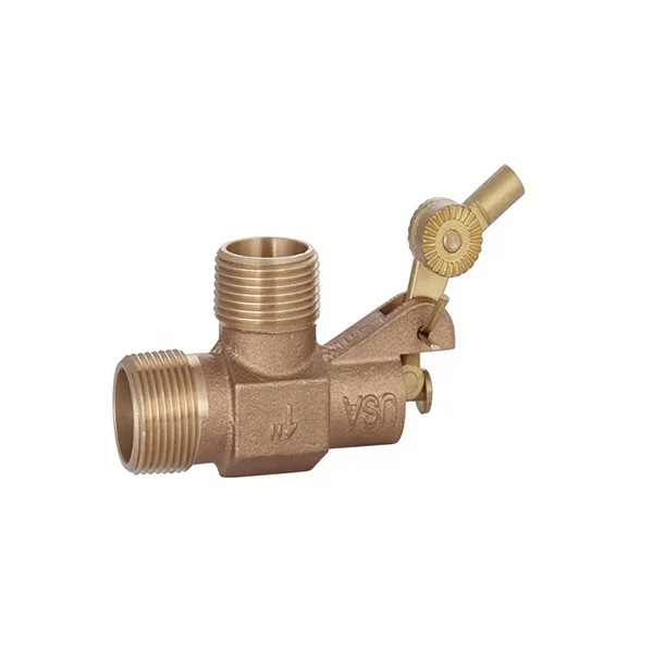 1inch female mechanical heavy duty floating valve bronze material