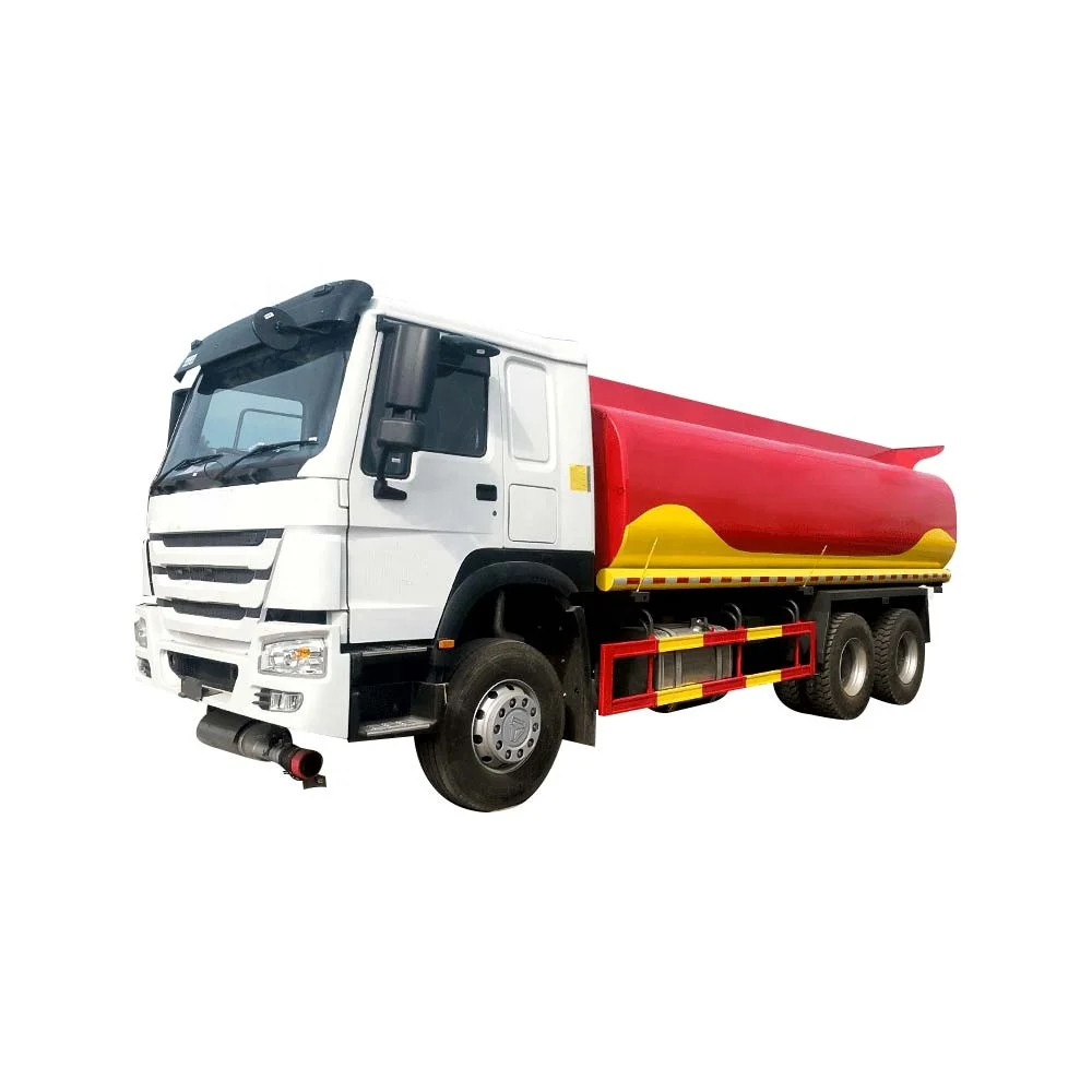 20m3 diesel engine 6×4 380hp oil tanker truck with China all models brand