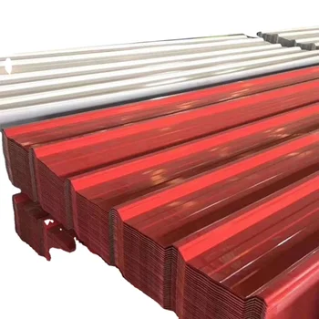 Heat Resistance Corrugated Galvanized Steel Sheets metal roofing prices high quality 0.4 0.5mm second hand roof plate