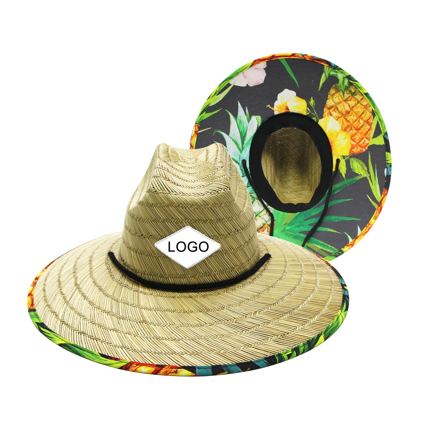 Sombrero de paja LV Play Monograma Aquagarden S00 - Hombre