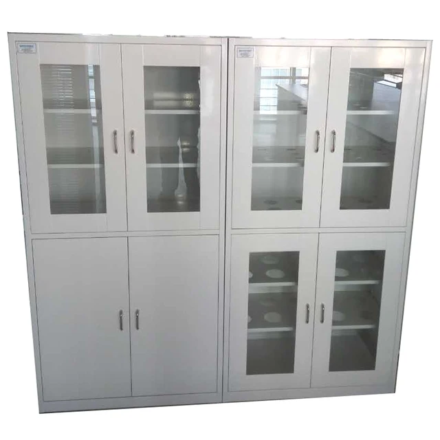 Customizable all steel structure school or dental laboratory steel tall cabinets and cabinets color can be customized factory