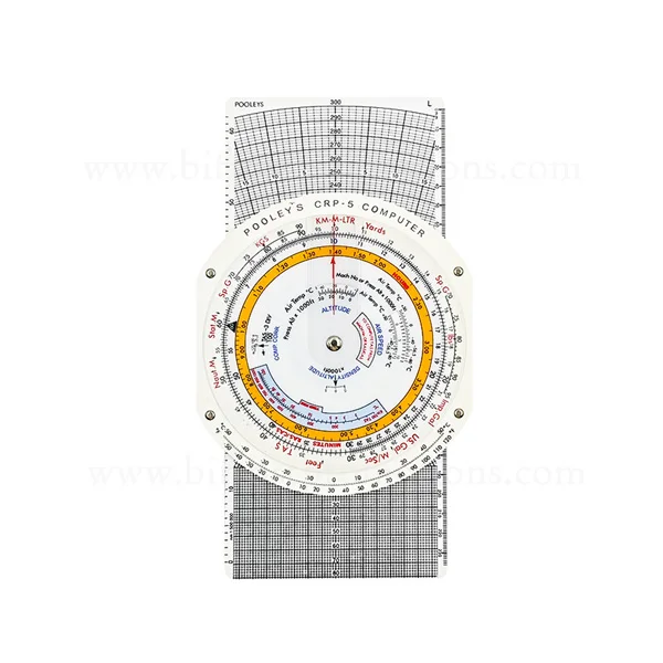 Plane State Ruler Flight Computer Paramotor Plastic Ruler for Pilots Training