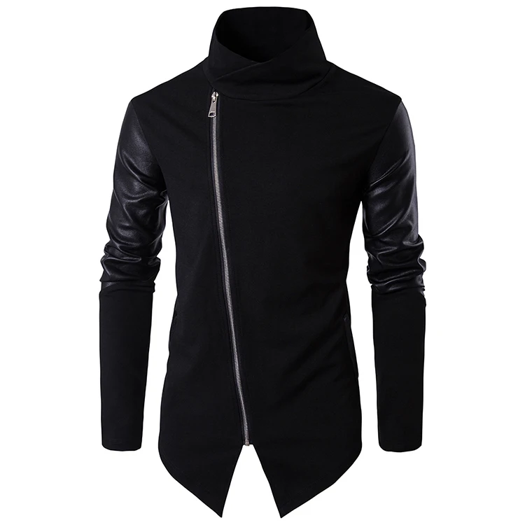 sideways zipper jacket