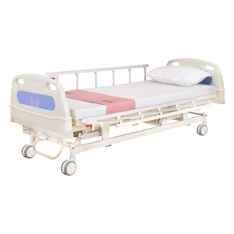 3 Function Manual Adjustable Medical Manual Hospital Bed
