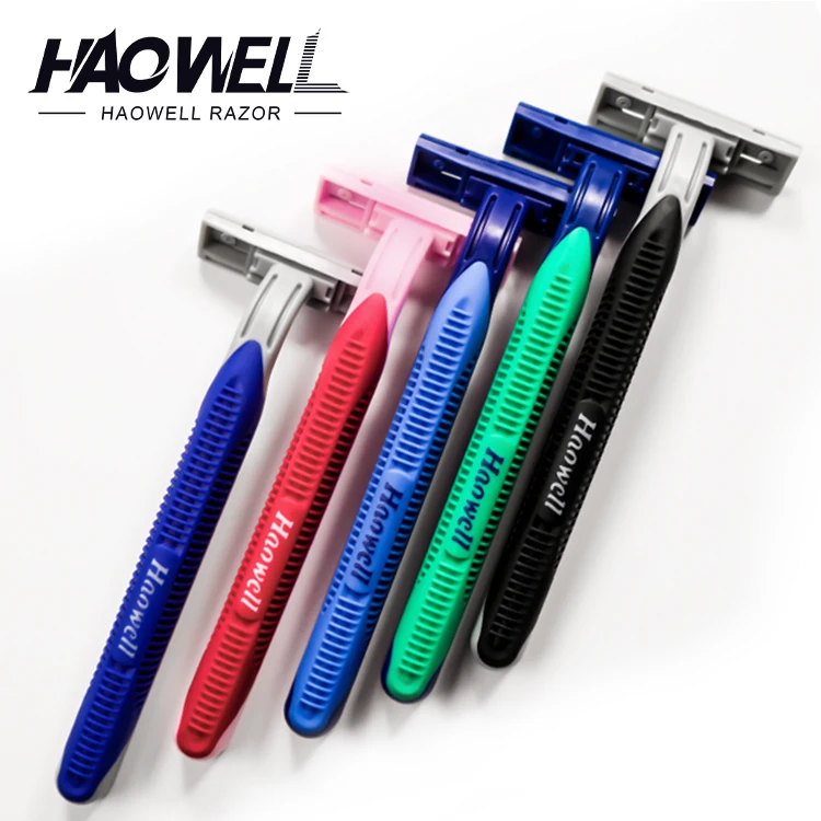 B310GL3 Daily Use Disposable Plastic Handle Triple Three 3 Blade Shaving razor for Man and Woman OEM Acceptable