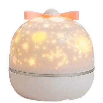 OEM Custom Moon Romantic Starry Sky Baby Kids Laser 3D Star Light Lamp Music Speaker Projector Night Light
