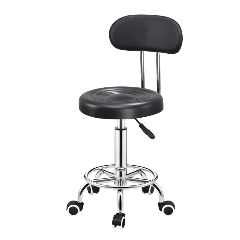 Modern PU Leather Seat High Quality Fast Shipping Revolving bar Chair High bar Stool with Comfortable Backrest