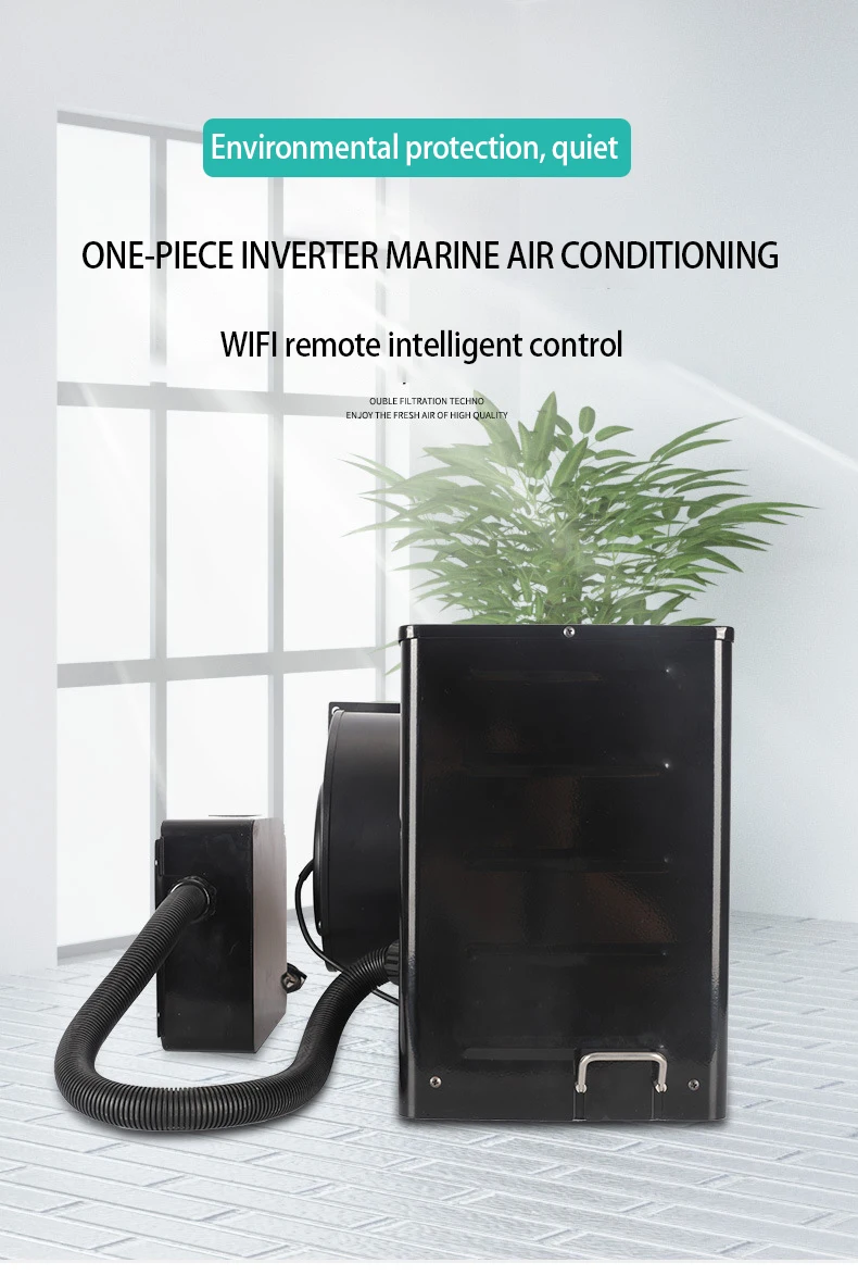 China 12v 24v 48v Dc Powered Marine Self-contained Air Conditioner For ...