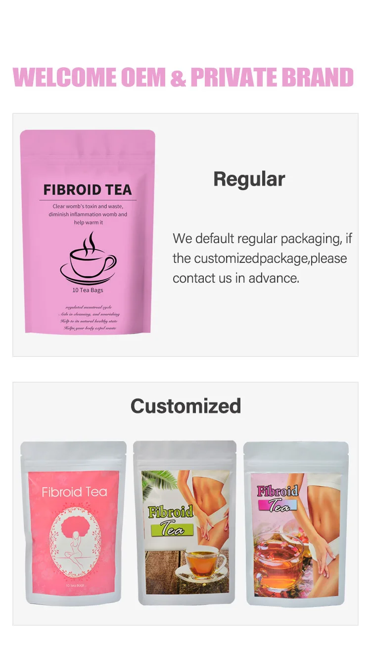 Fibroid Tea Uterus Cleaning Feminine Tea Warm Womb Detox Tea - Buy ...