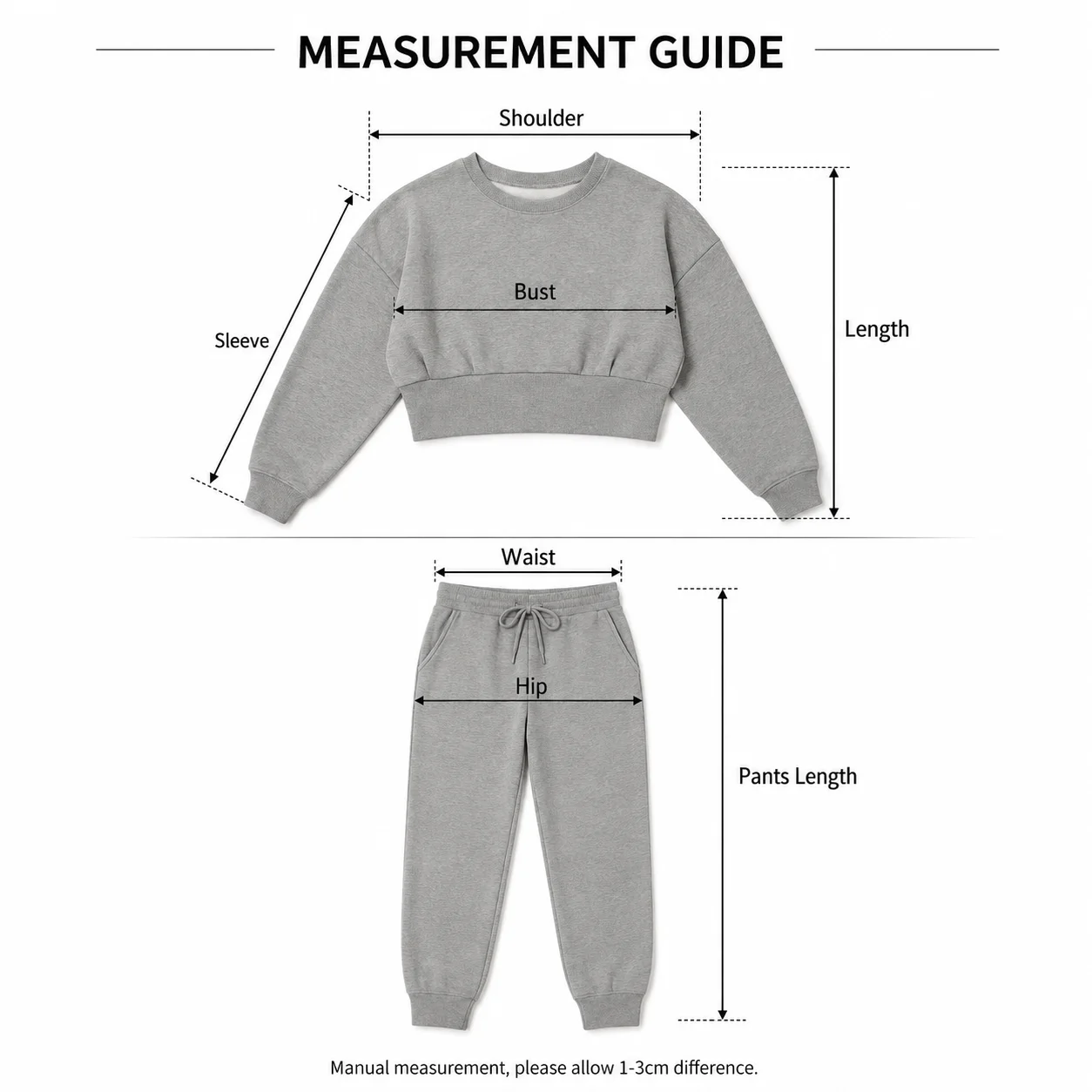 Size measurements