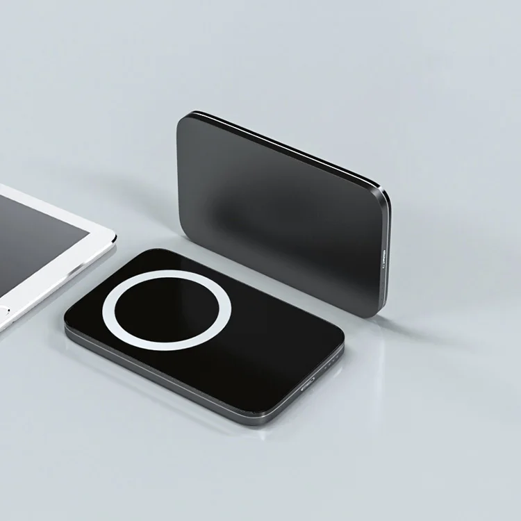 Trending Products 2025 New Arrivals PB176 Black Silver Pink Blue PD20W Magnetic Power Banks 5000mAh for iPhone 12/13/14/15/16