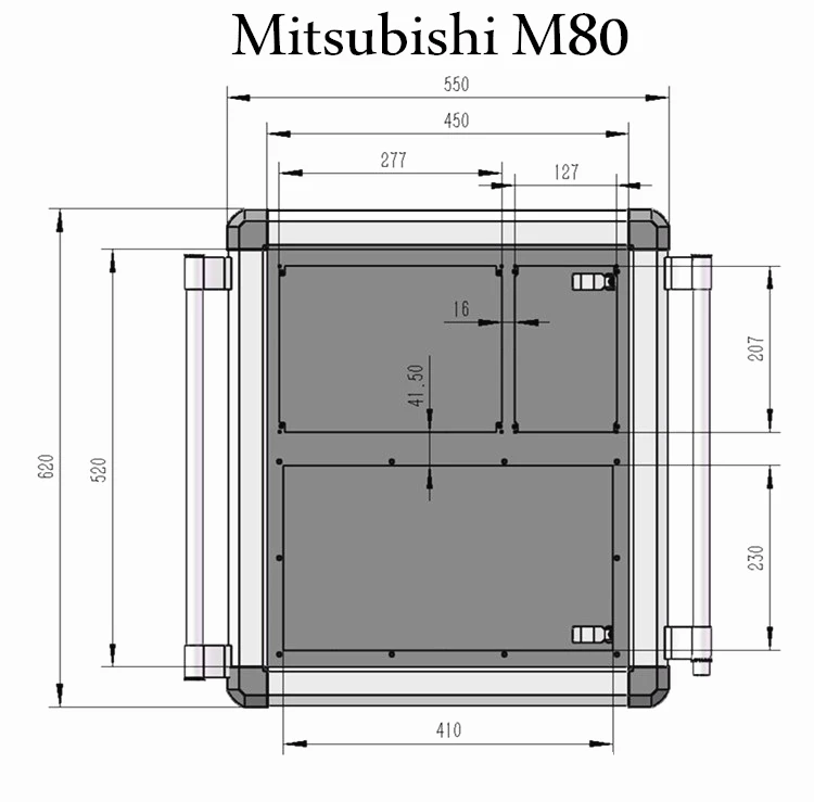 Aluminum Control Box Cantilever Operating Box Support Arm System Panel ...