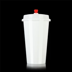 Прямая поставка с завода, прозрачная пластиковая крышка и соломинка, пластиковая чашка для молочного чая, пузырьковый чай