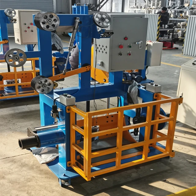 High speed coiling cable rewinder machine