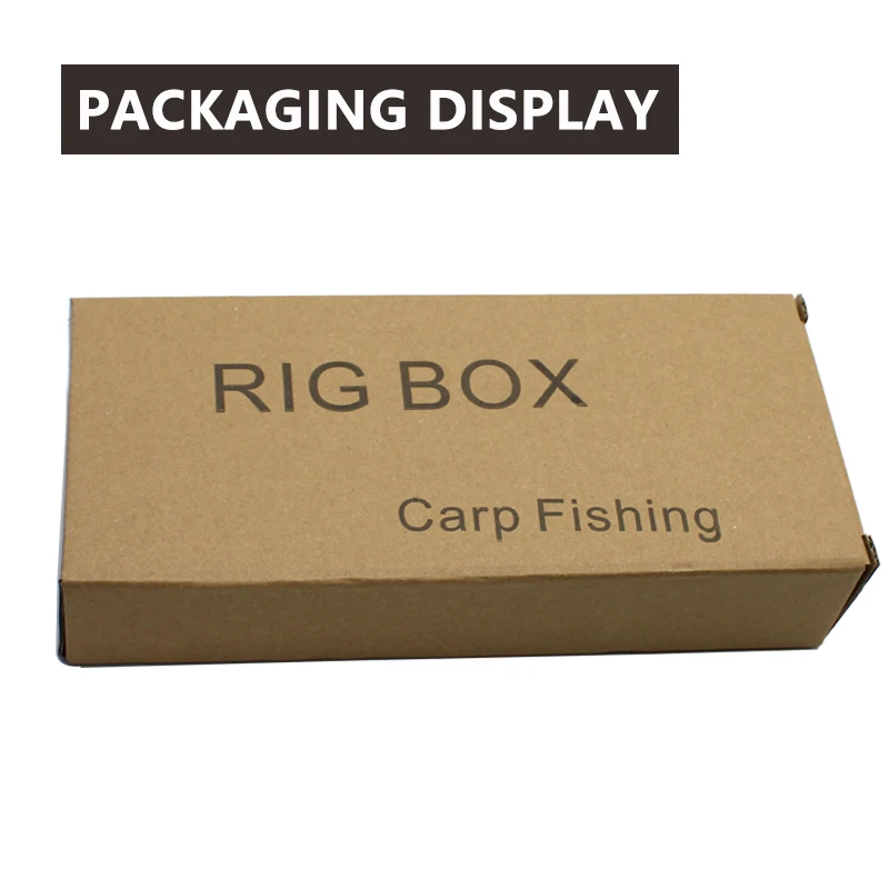 Carp Fishing Terminal Tackle Box With Rig Stop Pins For Ronnie Rig