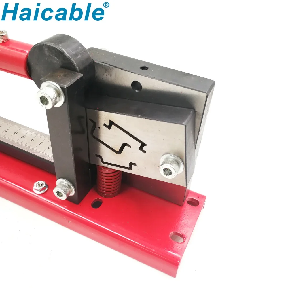 Easy Cut with Measure Gauge Ruler Din Rail Cutter Tool