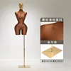 Coffee Color-Gold head-Flat Base