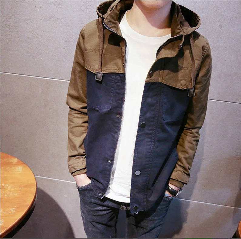 slim fit spring jacket