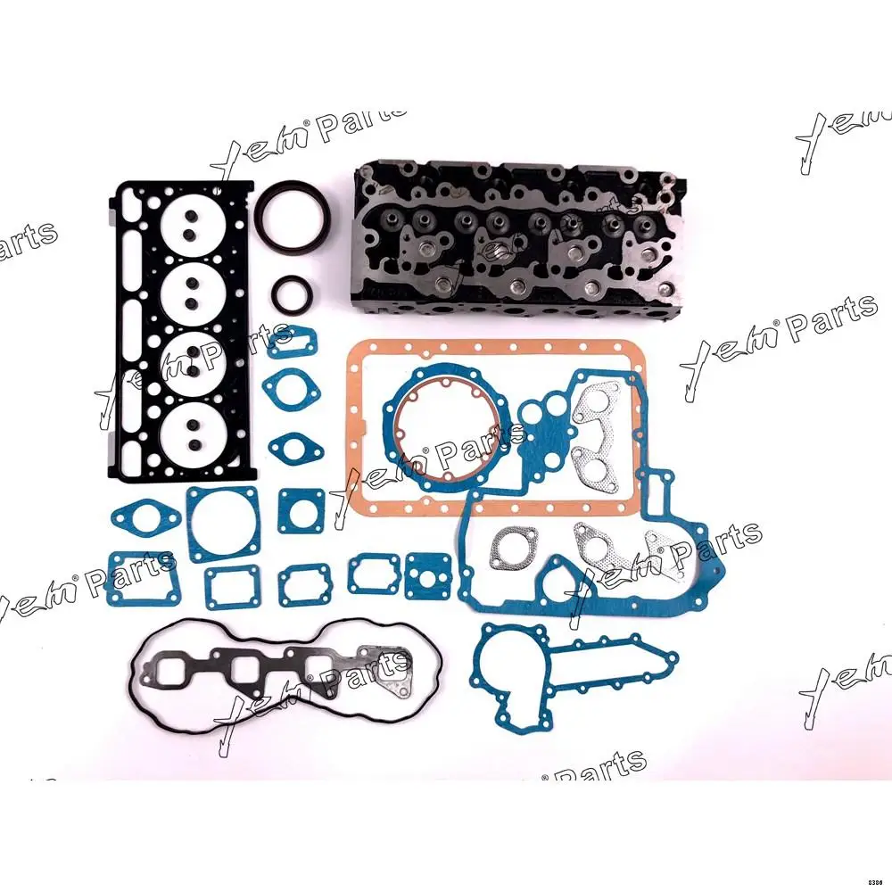 Factory Price V2203 Engine Cylinder Head With Full Gasket Set for Kubota