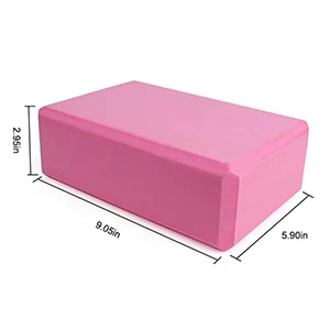 Print LOGO Fitness Eva Foam Yoga Brick for Muscles Building 23cm*15cm*7.5cm 4