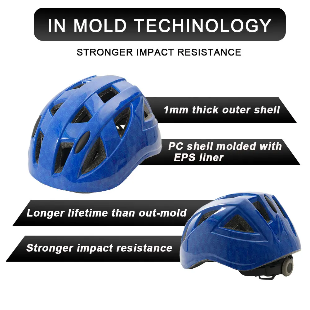 Cute Cartoon Kids Helmet Electric Scooter Bike Skateboard Roller Skate