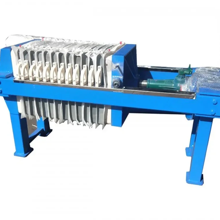 С фильтрующим прессом для камеры с системой управления