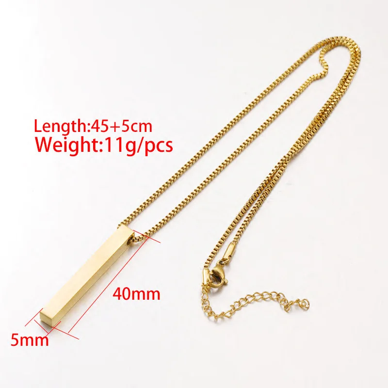 Box Chain Necklace