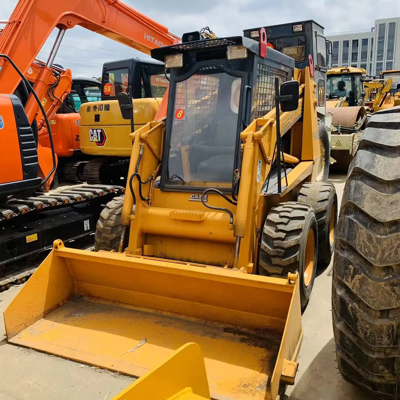 2019 Used Case 1845C Front End Loader CASE 1845C Skid Steer Loader
