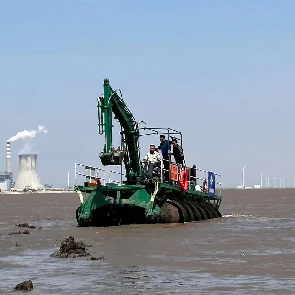 Keda New Design Small Swamp Buggy Marsh Buggy Excavator Excavation Machine