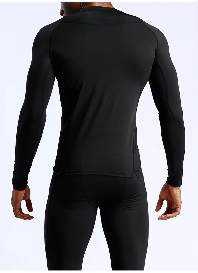 Blank Gym Compression Sportswear Men T Shirts Soft Exercise Sports ...