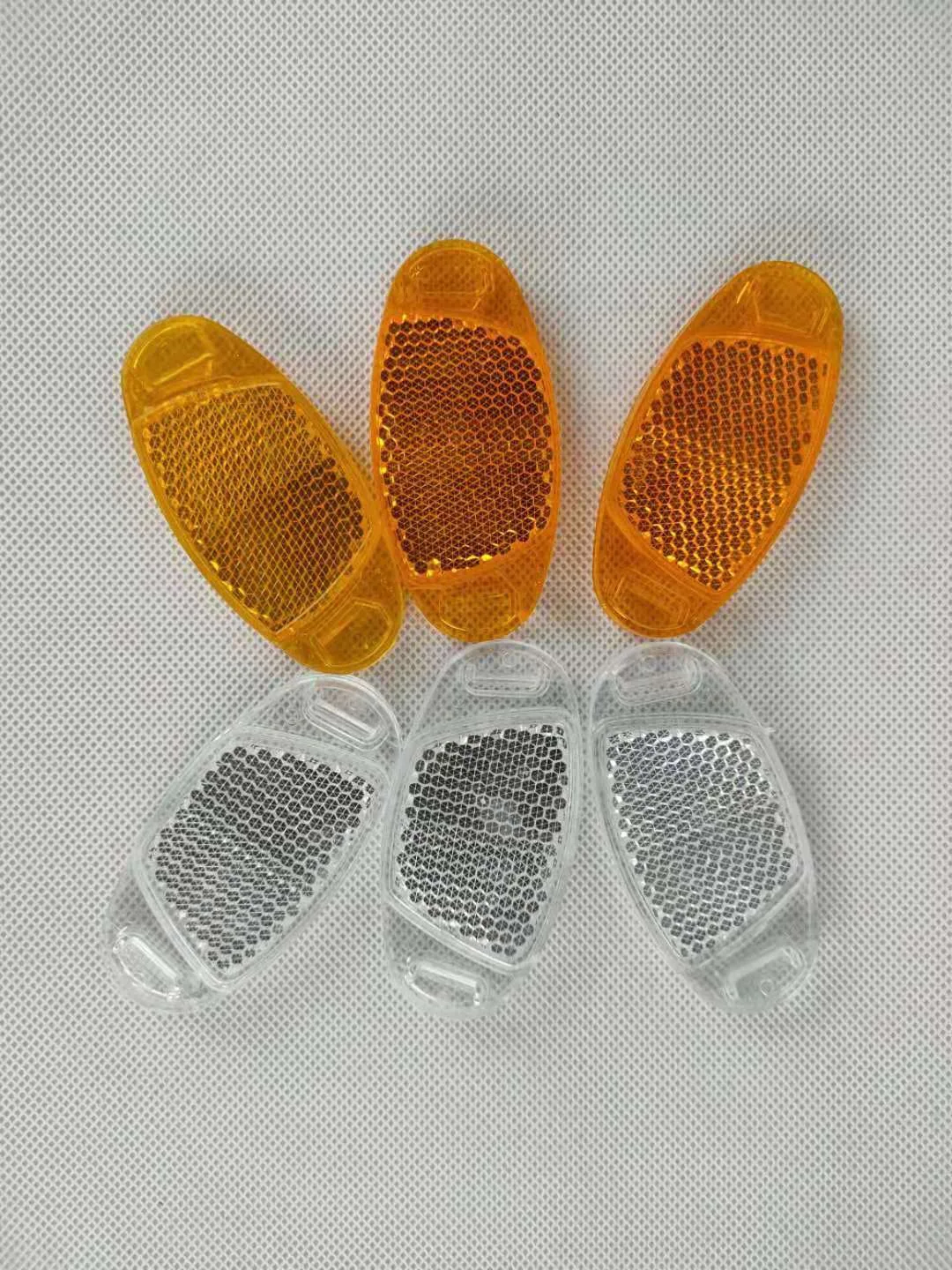 SING F LTD 8Pcs Bicycle Wheel Spoke Reflectors Universal Bicycle Pedal Reflector