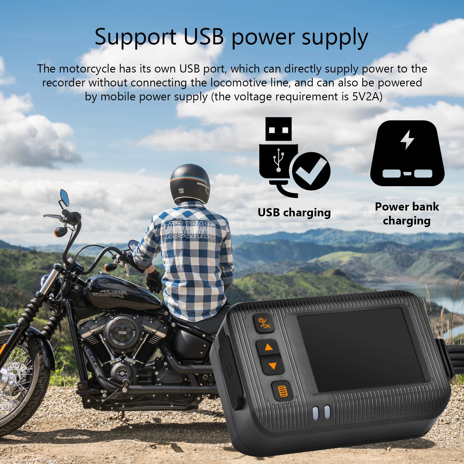 Full HD 1080P Smart Helmet Front and Rear Bicycle DVR Dash Camera Wide Angle 360 Camera Motorcycle