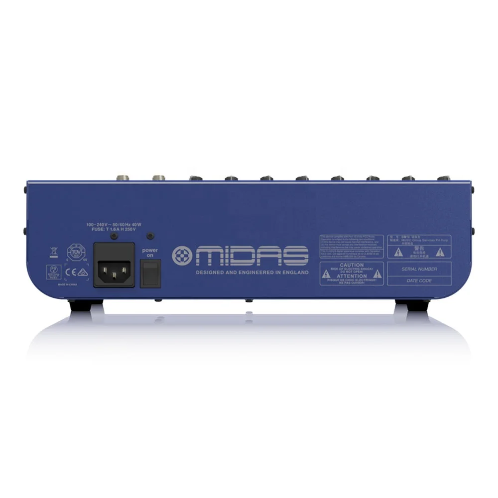 Midas DM12 アナログミキサー 12ch MIDAS DM12 アナログミキサー | courage office
