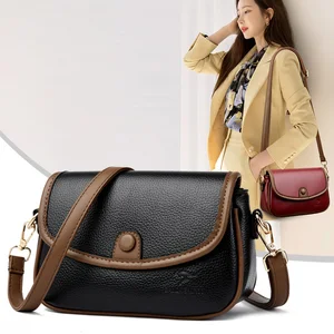 Exquisite Women's Shoulder Bags High-quality Middle-aged Handbag Lightweight Customized Wallet Mother's Gift Crossbody Bag