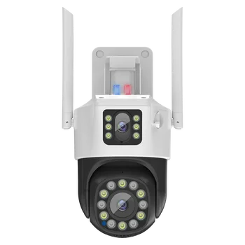 HFWVISION Security Protection Wifi Survalance Ptz Camera 8X Dual Lens Cctv Wireless Ip Security Camera Outdoor