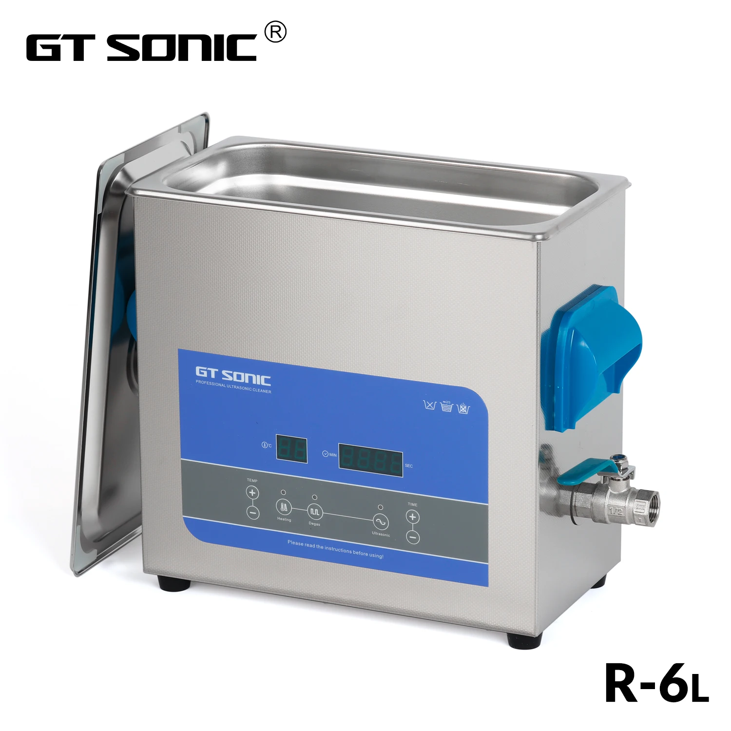 Gt-R6ウルトラソニック楽器クリーン超音波クリーニング安全