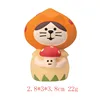 Gato hongo pañuelo naranja