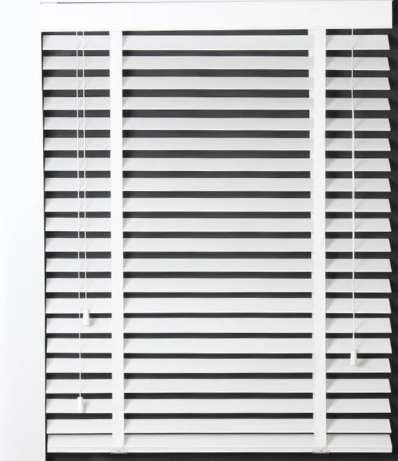 New PVC Blinds Window Venetian Easy Fit Blinds Home Office Wood Effect All Sizes 