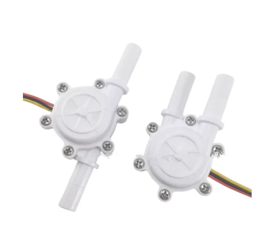 YF-S201C G1/2 Inch Water Flow Sensor Food-Grade Switch Hall  Flowmeter Fluid Meter Counter 1-30L/Min 5-15V  Transparent