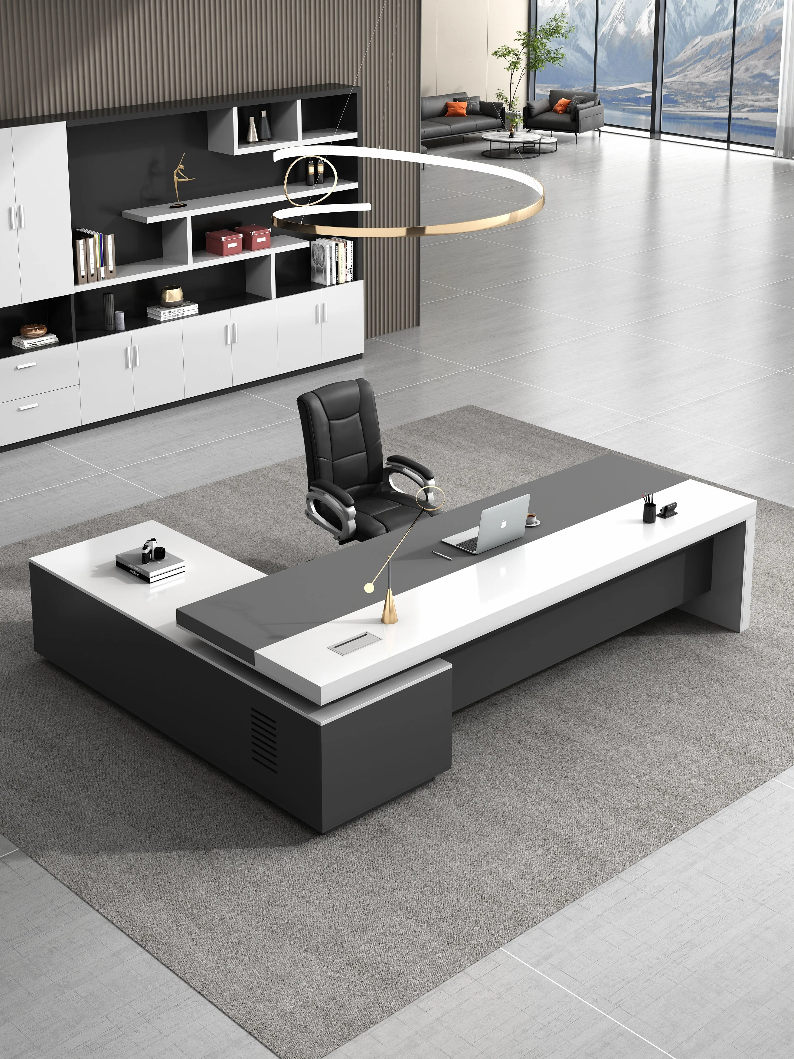 Office Furniture Modern Luxury Design Office Desk Customize Oem Steel