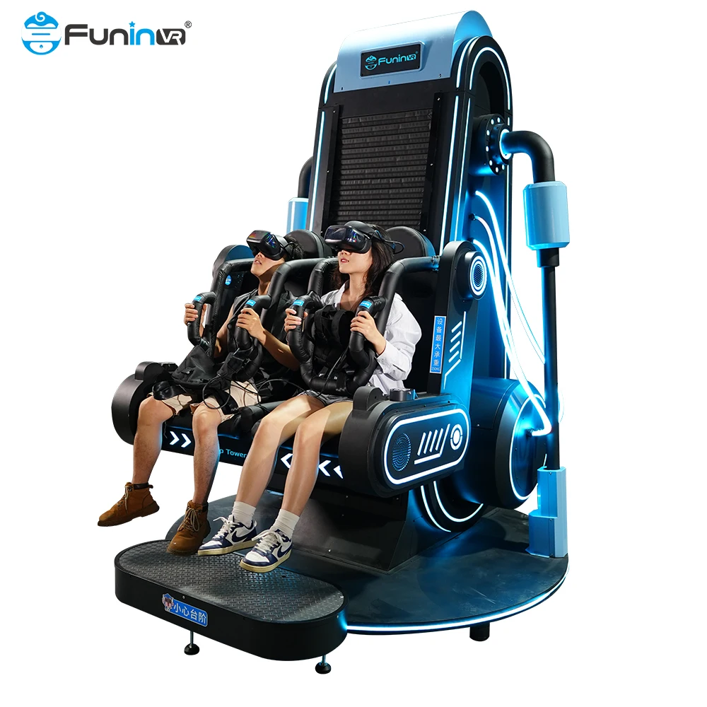9D  Virtual Reality VR  Drop Tower 9D  Machine 9D VR Simulator