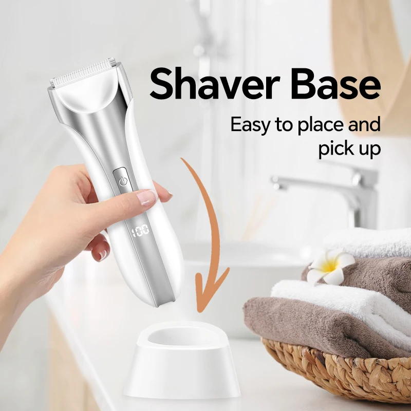 Private Electric Men's Women's Shaver USB Charging Ceramic Blade Egg Shaper Portable Body Groomer Body Hair Trimmer factory